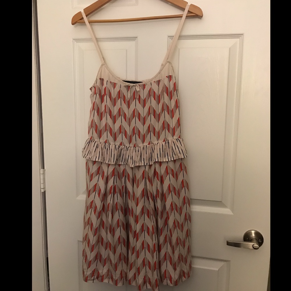 Marc by Marc Jacobs Za Za Chevron Dress